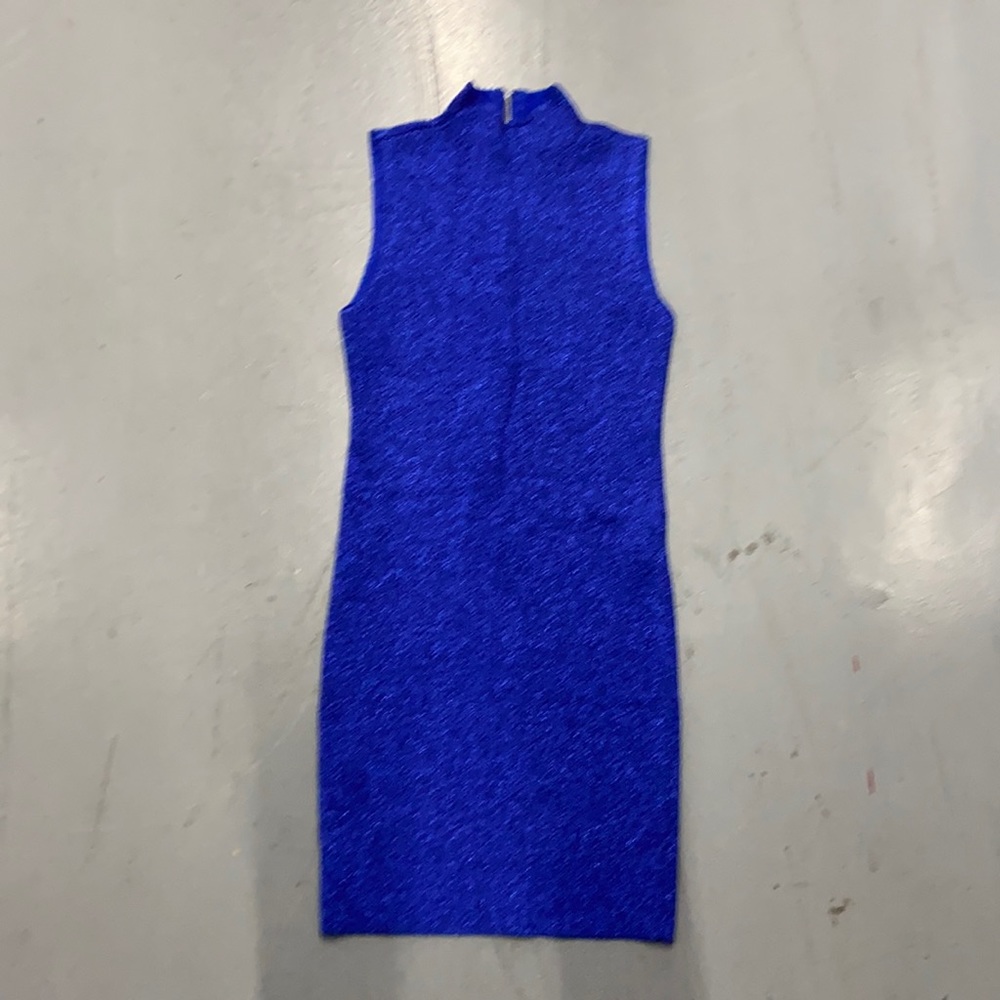 Alice and Olivia blue bodycon dress
